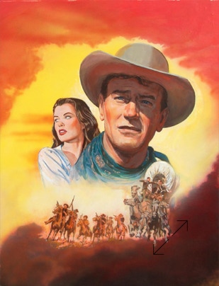 John Wayne, In The Saddle